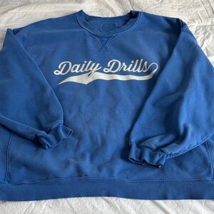 Daily Drills Oversized Crewneck
